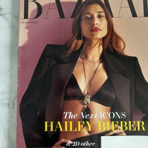Harper's Bazaar Magazine USA Hailey Bieber The Icon Issue September 2022 - Picture 3 of 6